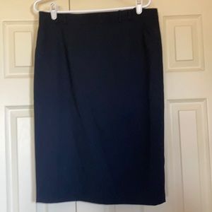 Basler Black Pencil Skirt